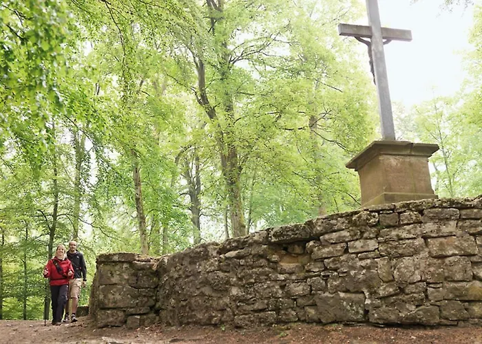 Und Gaestezimmer Iburgblick Ubytování v soukromí Bad Driburg